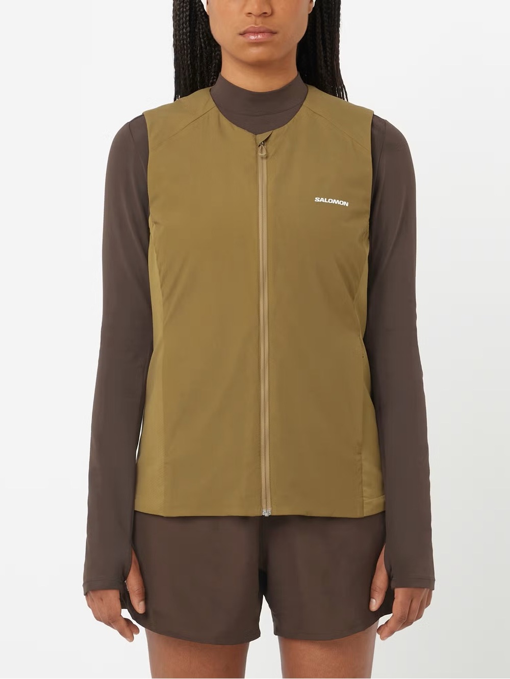 NWT Salomon MOUNTAIN FLEX HYBRID Vest, Sz M